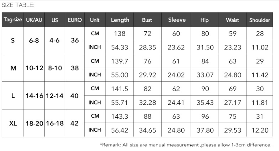 Mono elegante de otoño e invierno con escote en U, espalda descubierta y mangas largas