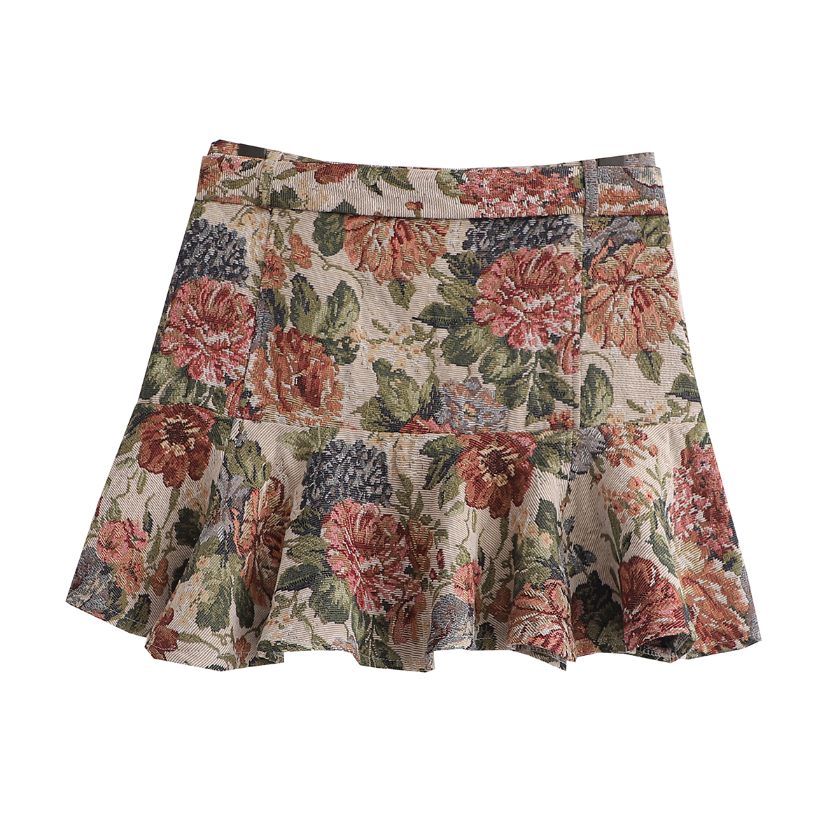 Retro High Waist Woolen Short Skirt - Skirts - Uniqistic.com