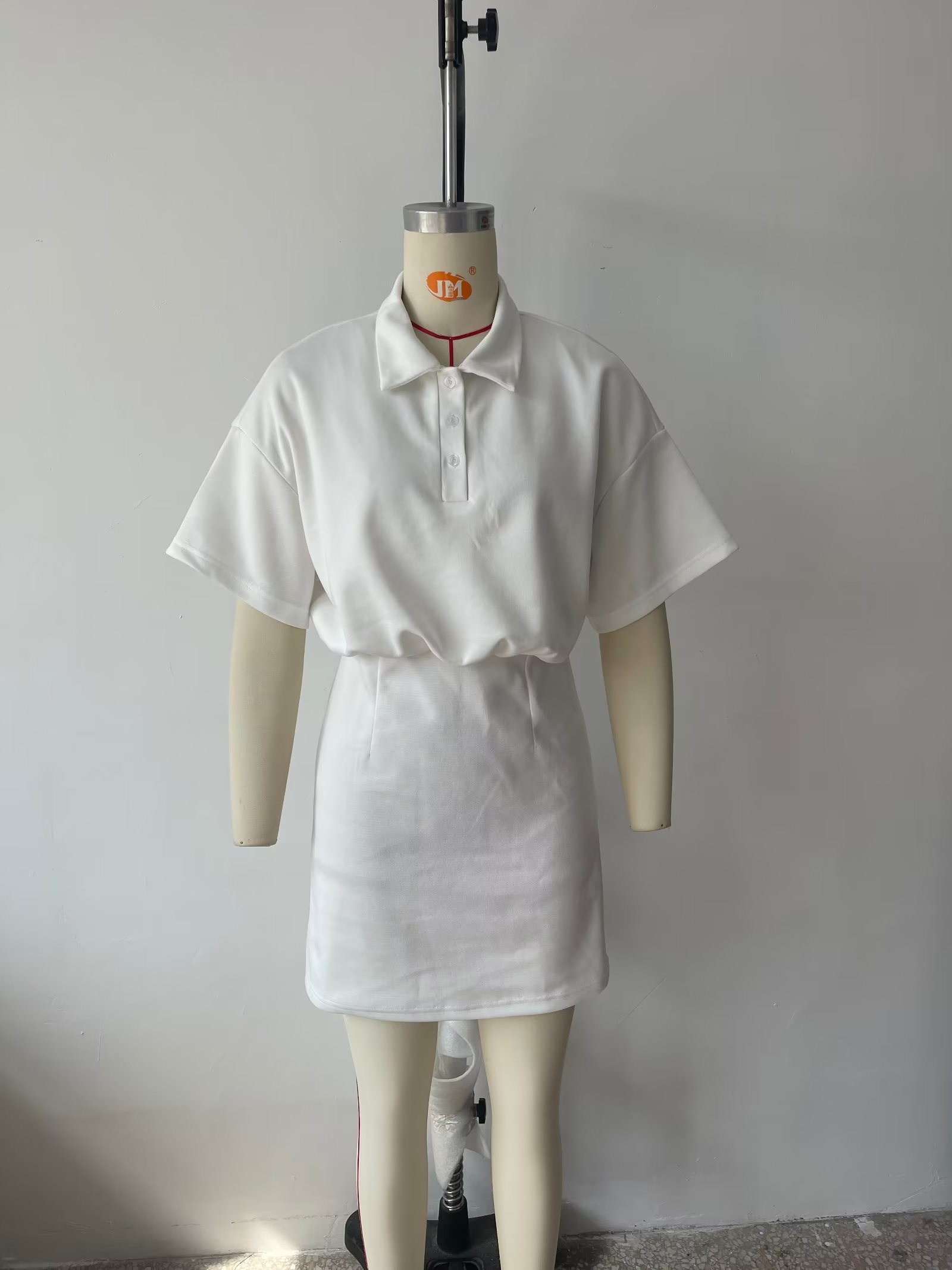 Women Clothing French Waist Slimming Casual Knitted Batwing Sleeve Short Dress