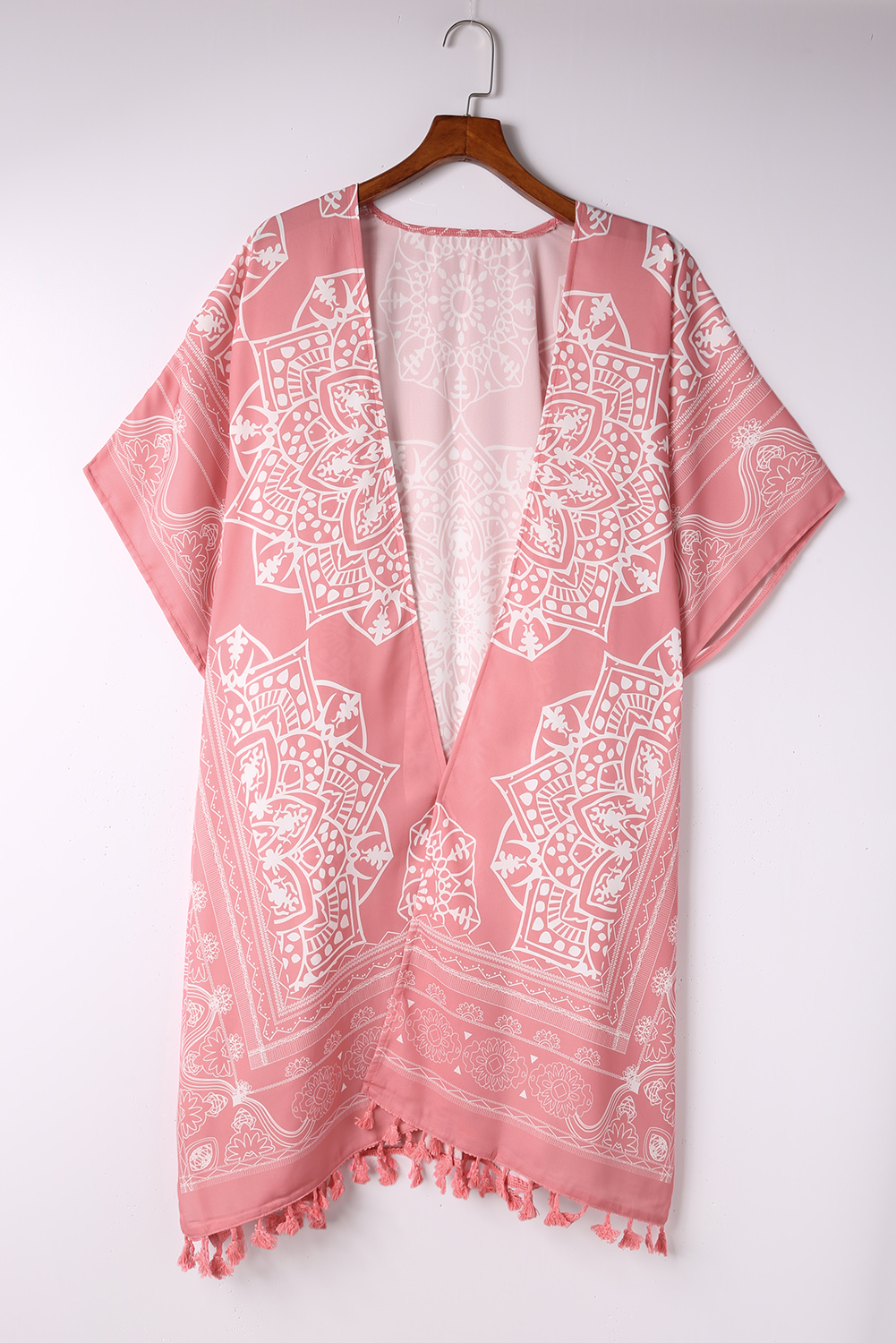 Brown Tassel Kimono - Swimsuits - Uniqistic.com