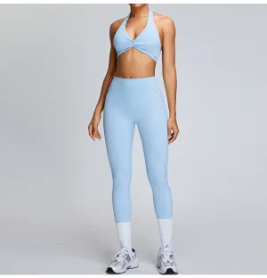 Wholesale Track Suit Fitness Tight Yoga Set Butter Soft Cross Back Sports  Bra Leggings Tracksuit Two Piece Set Women Gym Clothing Suit - China Yoga  and Gym price