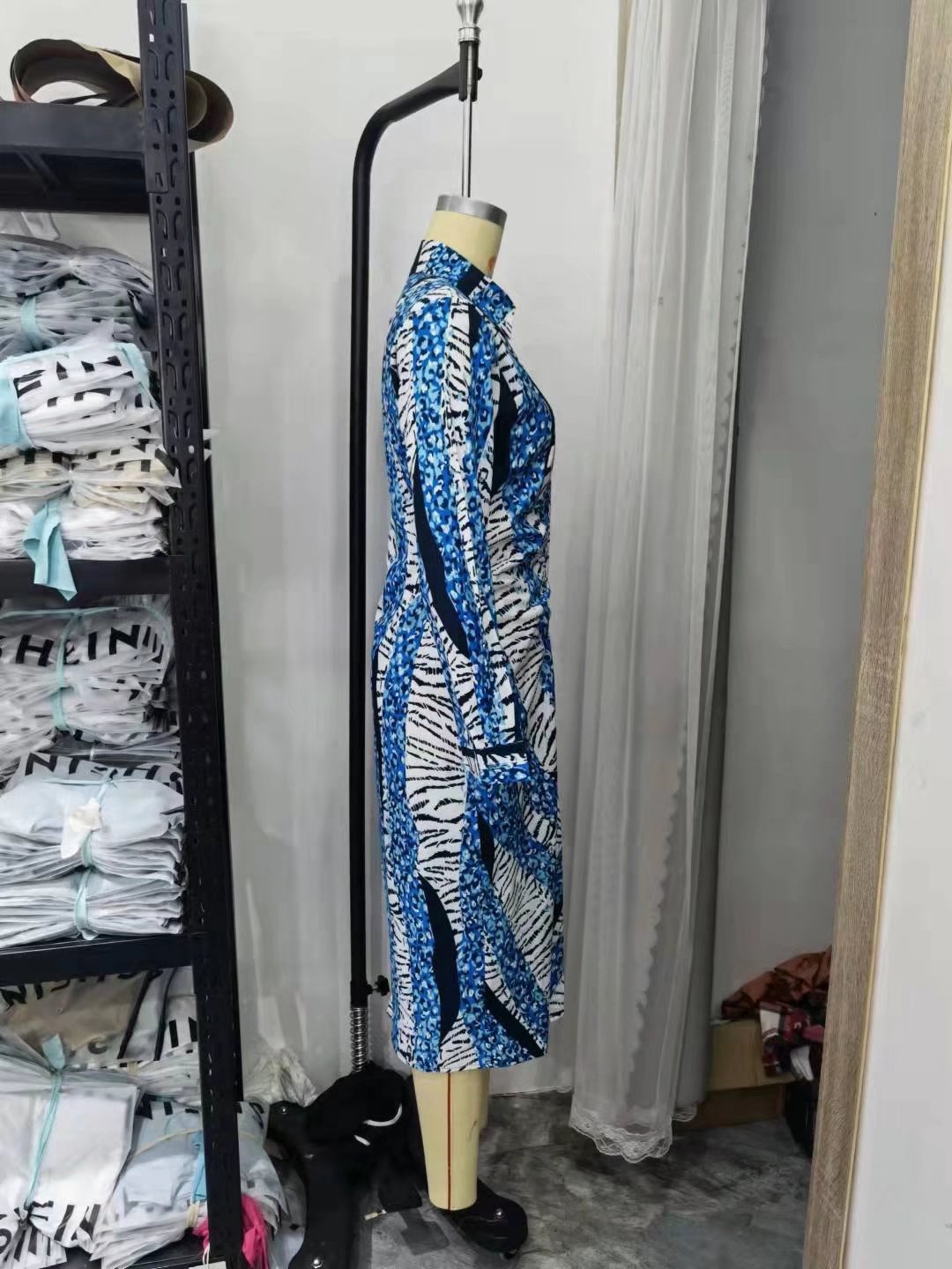 New Women Shirt Floor Length