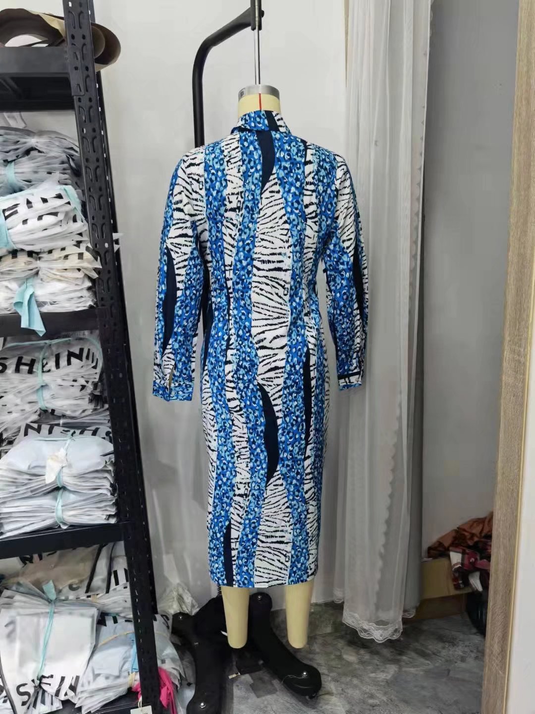 New Women Shirt Floor Length