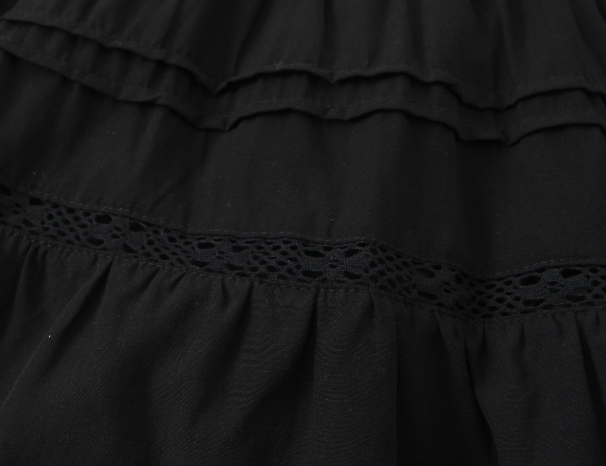 Spring Vintage Sexy Elastic Waisted Slimming Lace Fairy Spaghetti Strap Dress