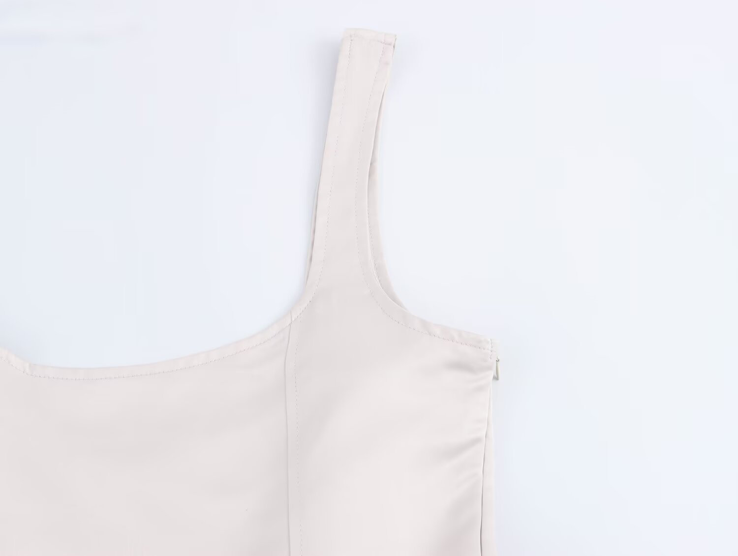 Women with Belt Slim Sleeveless Sling Short Dress