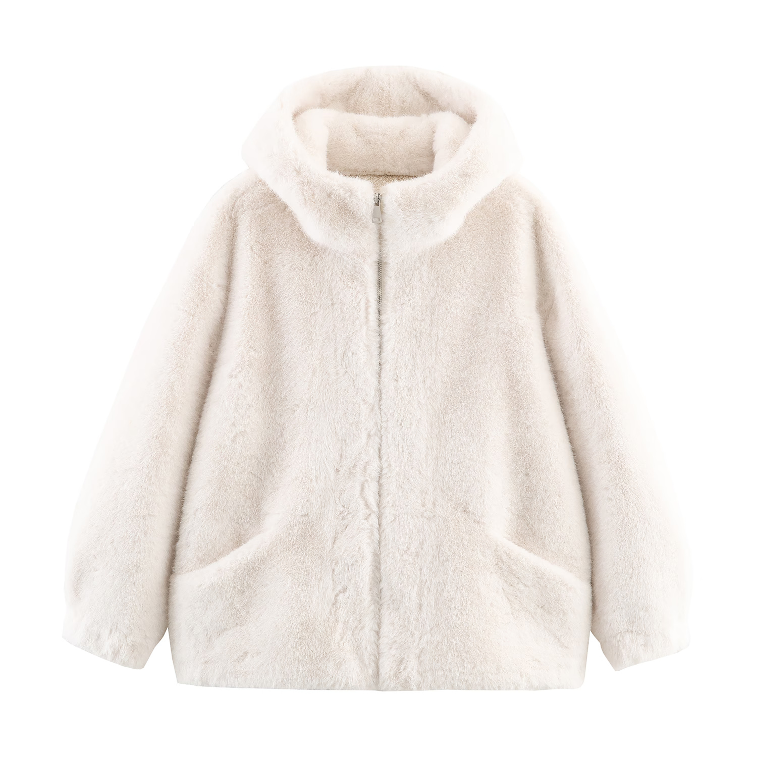 Fall Faux Shearling Jacket Long Sleeve Fur Casual Zip Coat 17 Fall Faux Shearling Jacket Long Sleeve Fur Casual Zip Coat