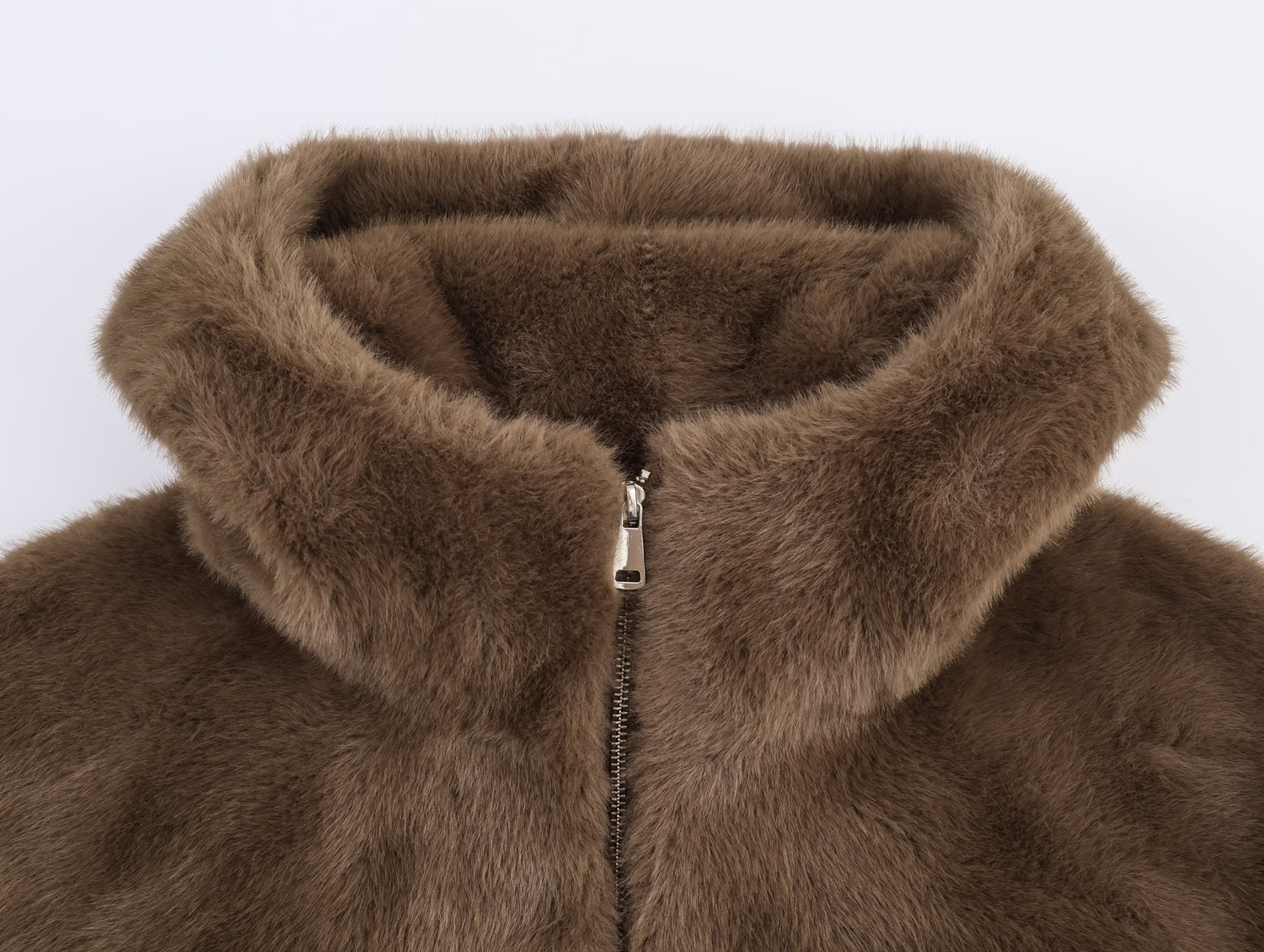 Fall Faux Shearling Jacket Long Sleeve Fur Casual Zip Coat 19 Fall Faux Shearling Jacket Long Sleeve Fur Casual Zip Coat