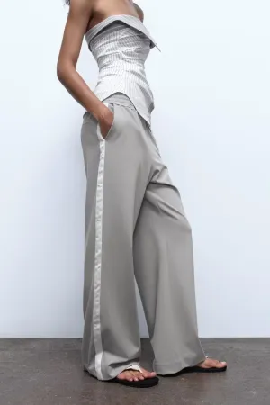 Bell Bottom Trousers for Women in Cotton - BBS01 – Dhanak Boutique