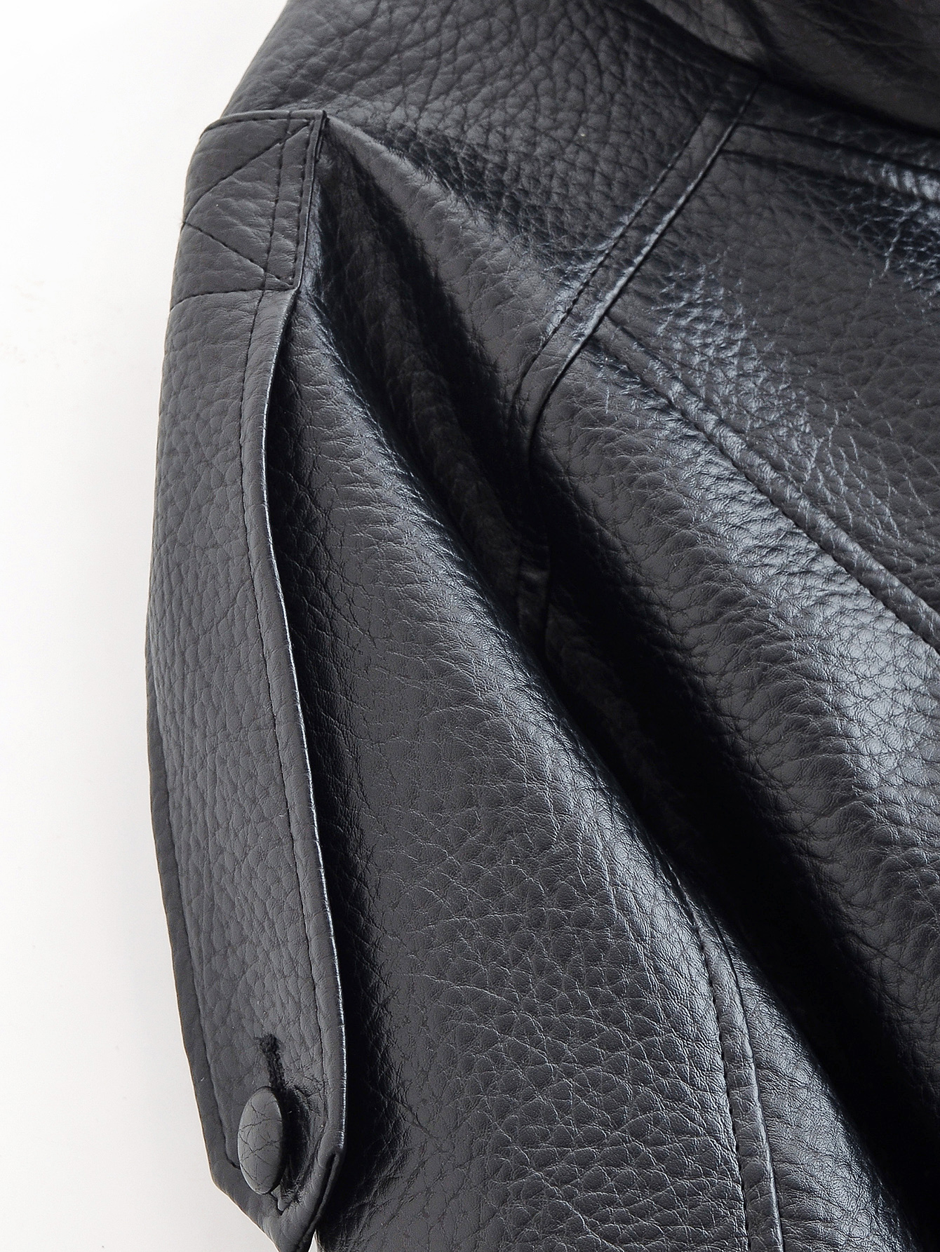 Women Clothing Autumn Retro Kuchao Lychee Pattern Leather Jacket Coat 22 Women Clothing Autumn Retro Kuchao Lychee Pattern Leather Jacket Coat