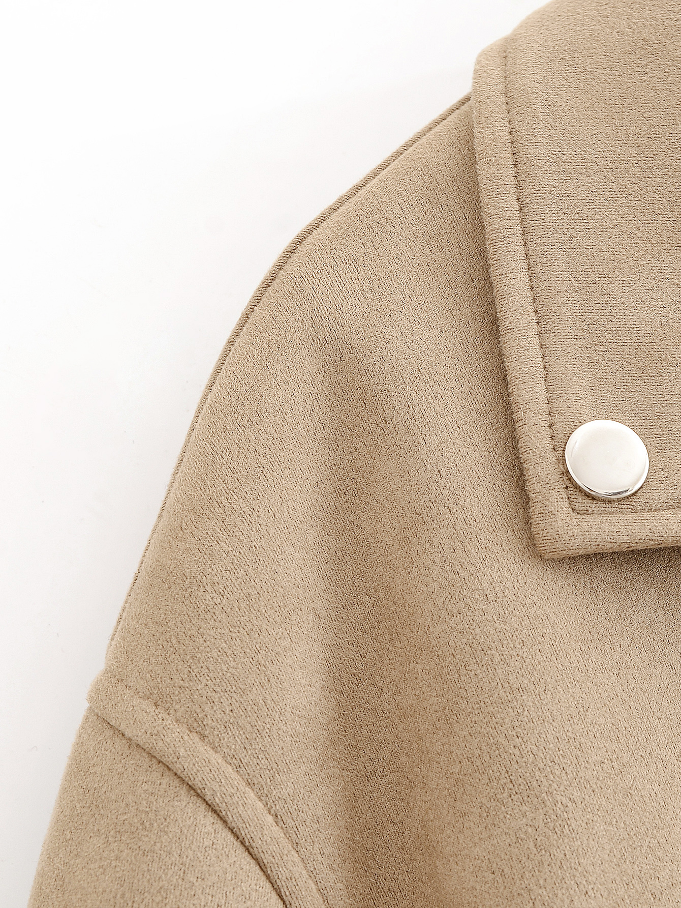 Elegant Suede Zipper Collared Motorcycle Jacket 19 Elegant Suede Zipper Collared Motorcycle Jacket