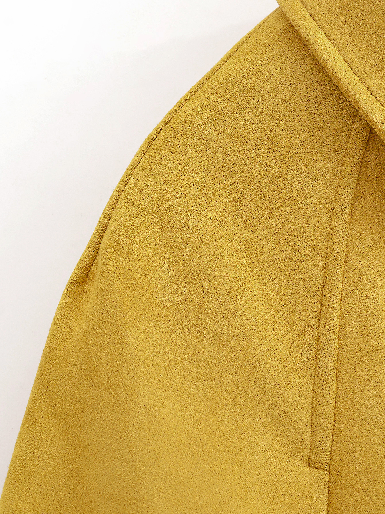 Elegant Suede Solid Color Polo Collar Bomber Jacket Coat 21 Elegant Suede Solid Color Polo Collar Bomber Jacket Coat