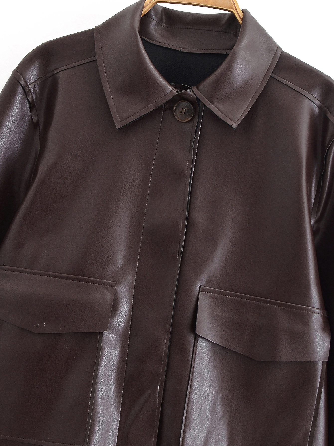 Faux Leather Short Jacket 24 Faux Leather Short Jacket