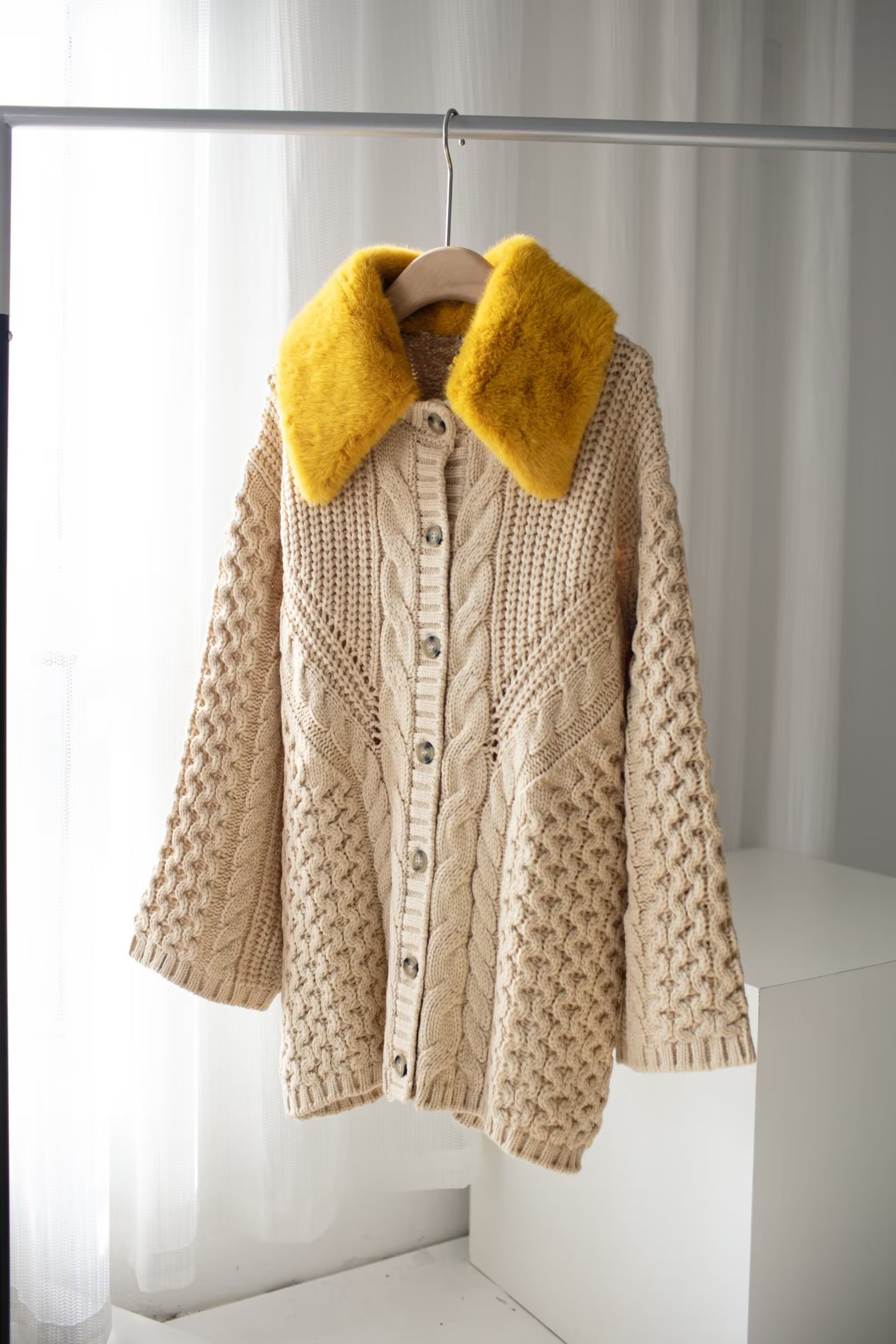 Knitted Sweater Cardigan - Sweaters - Uniqistic.com