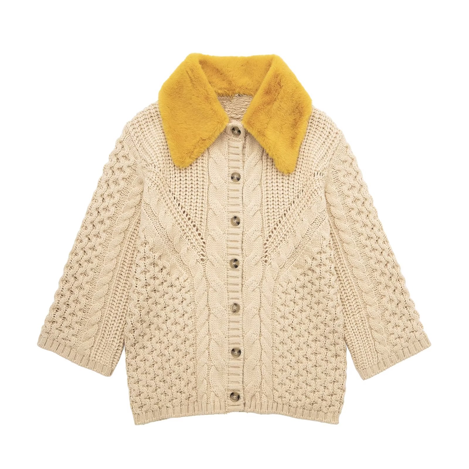 Knitted Sweater Cardigan - Sweaters - Uniqistic.com