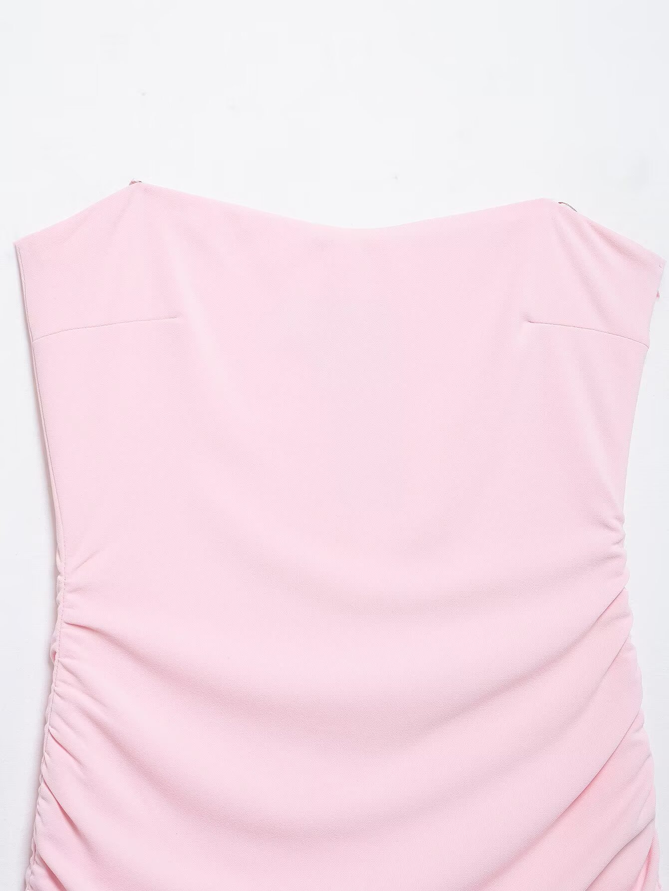 Women Wear Spring Sexy Sweet Spicy Pleated Tube Top Dress