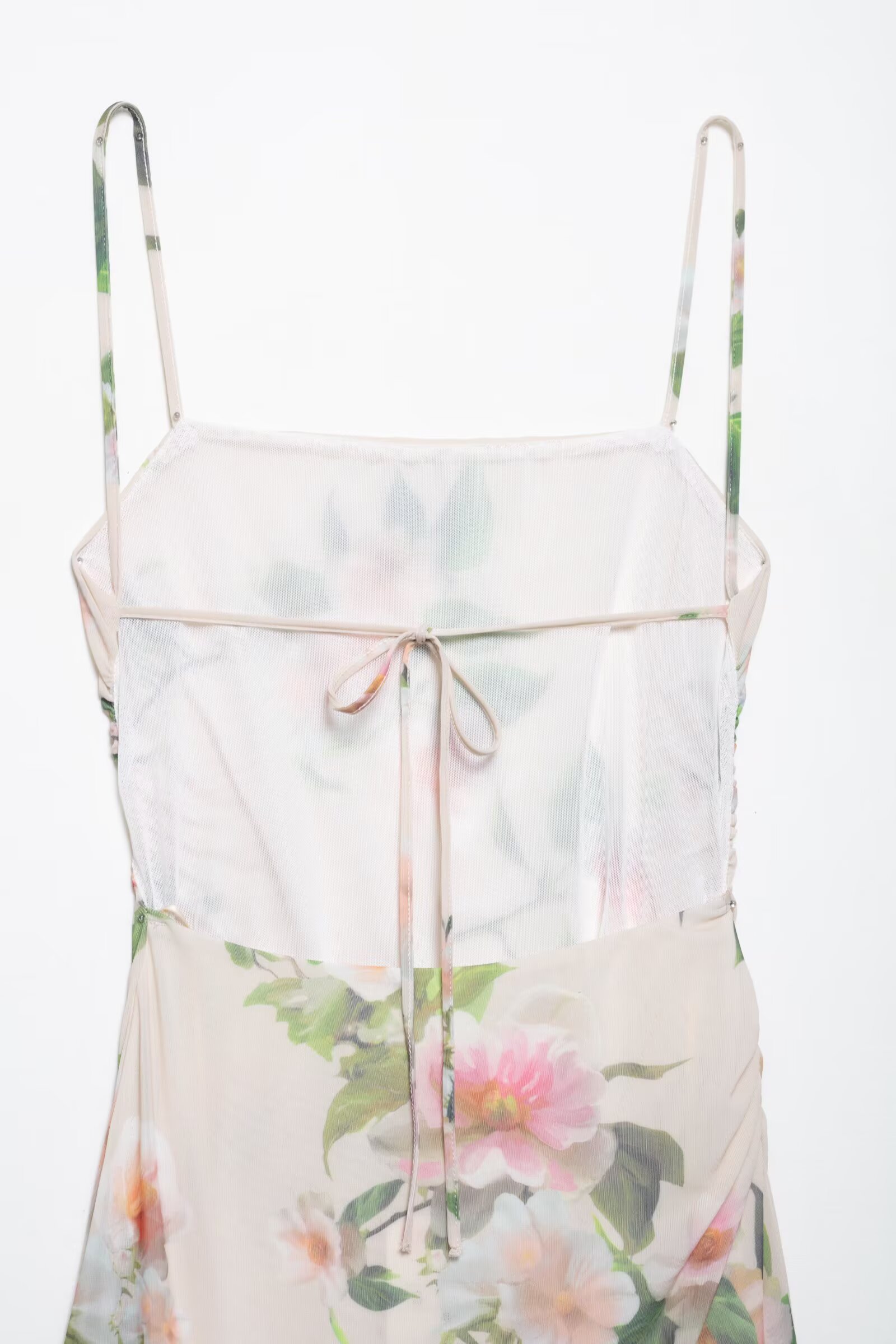 Sexy Big Backless Laminated Decoration Printing Dress Summer Asymmetric