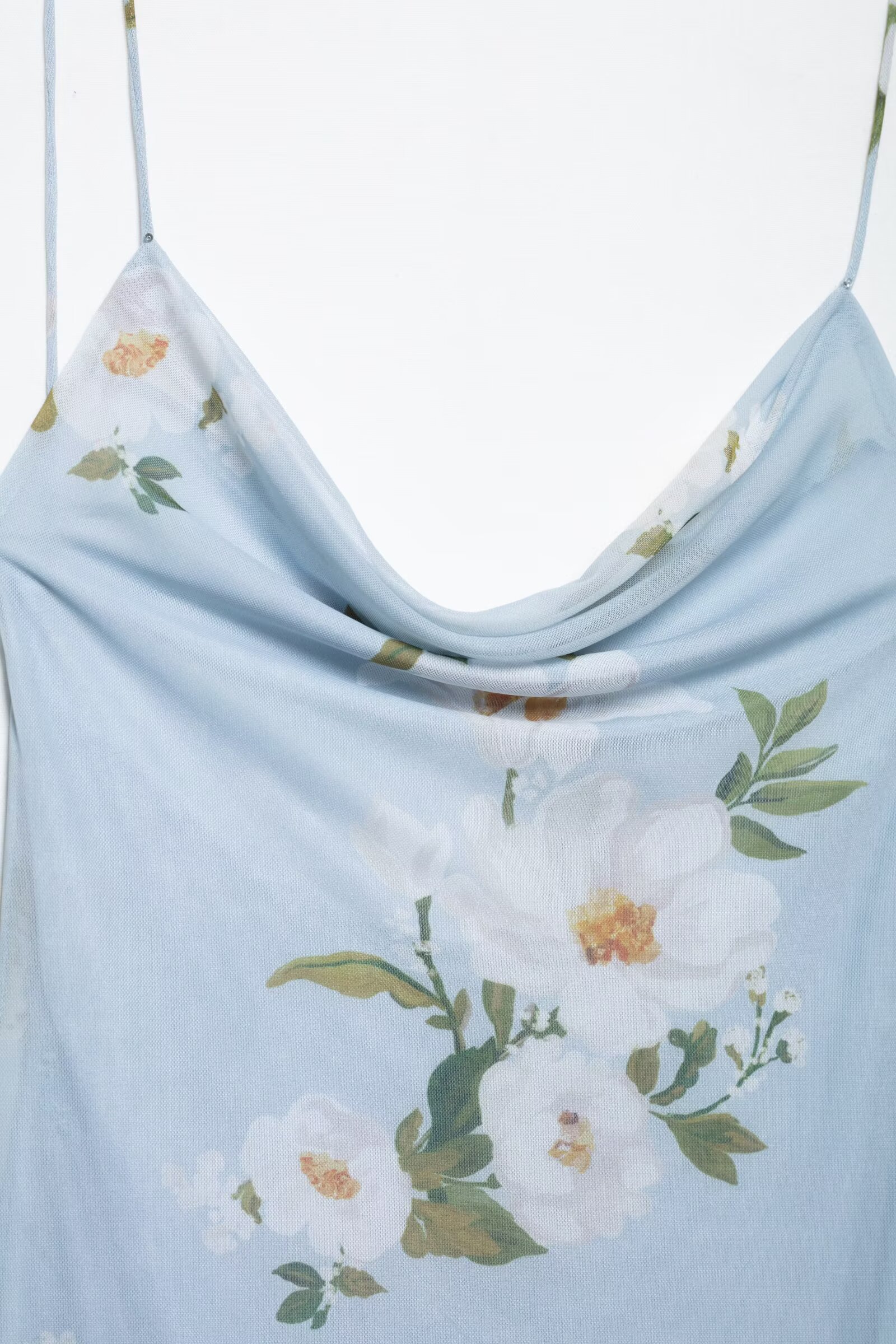 Women Clothing Printing Silk Net Short Dress