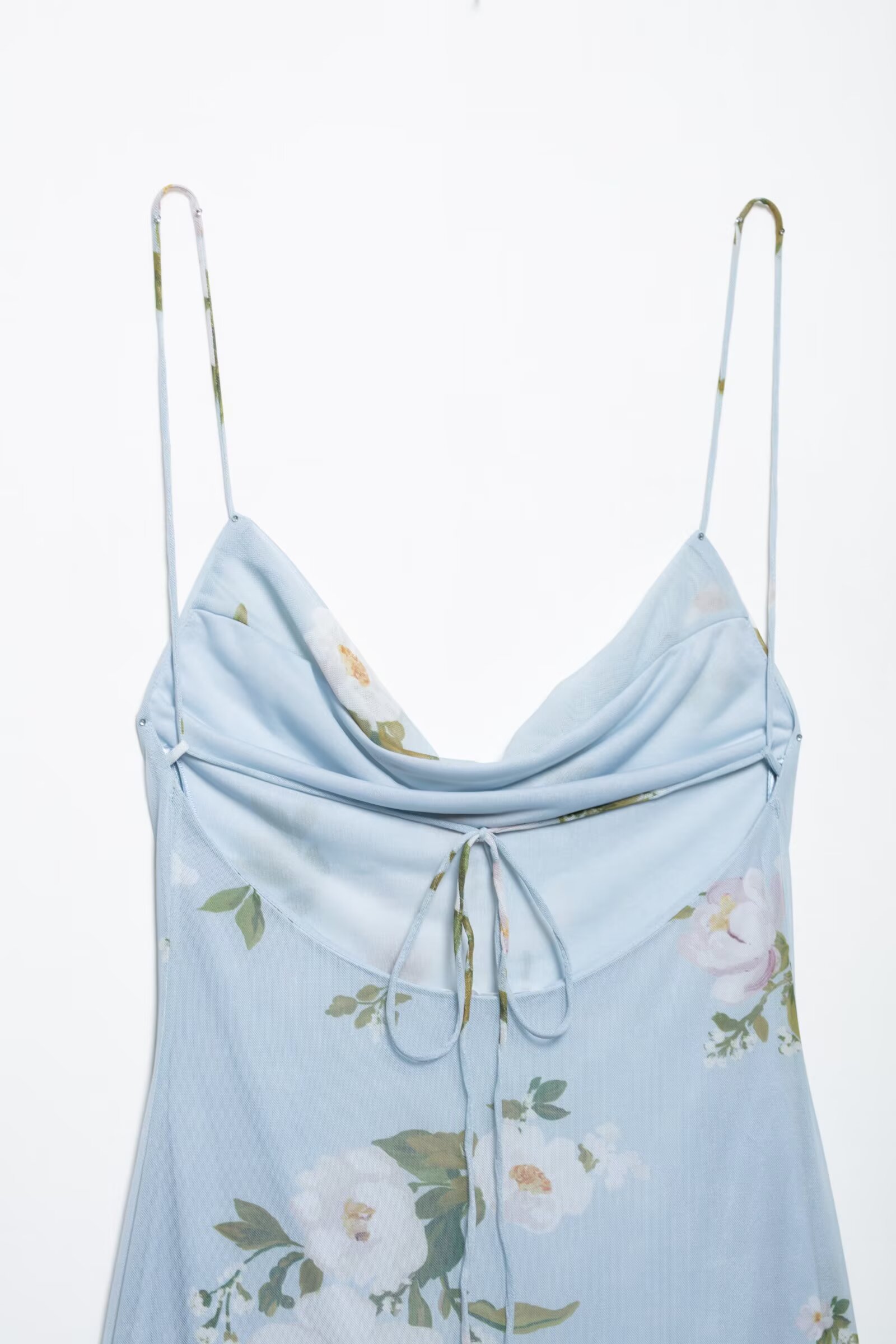 Women Clothing Printing Silk Net Short Dress