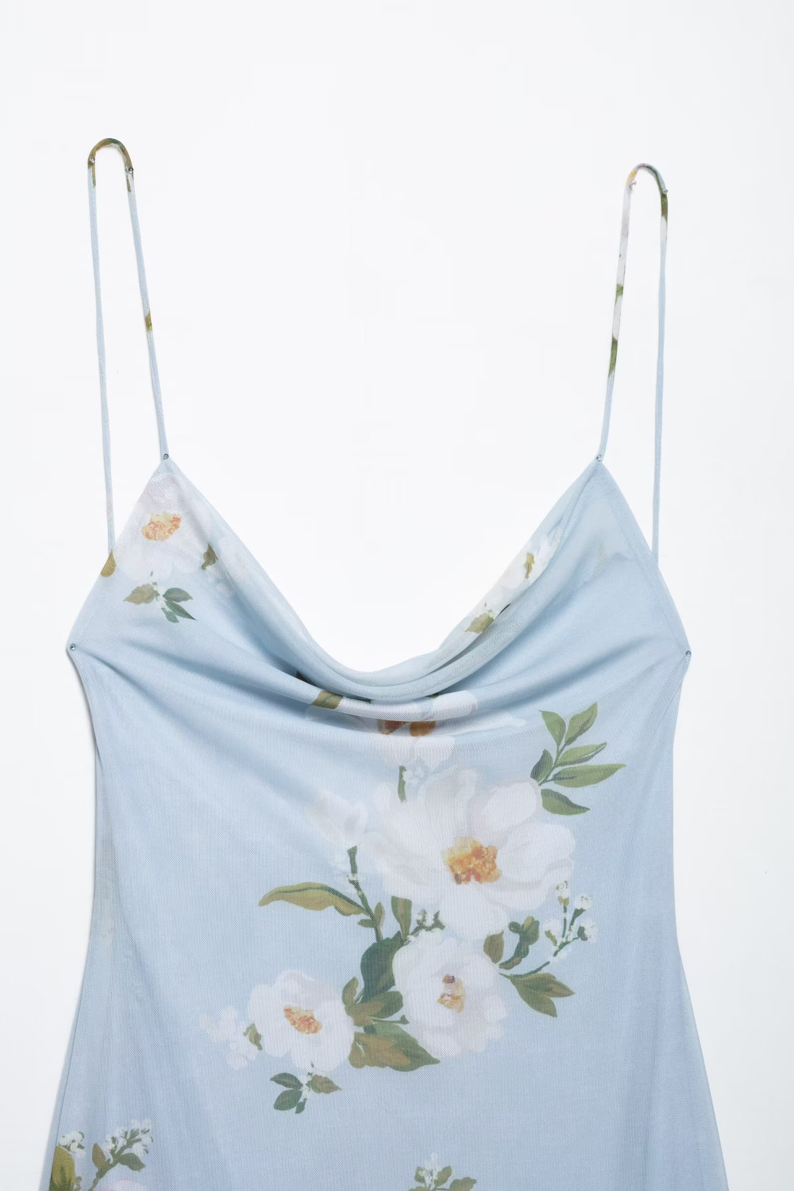 Women Clothing Printing Silk Net Short Dress