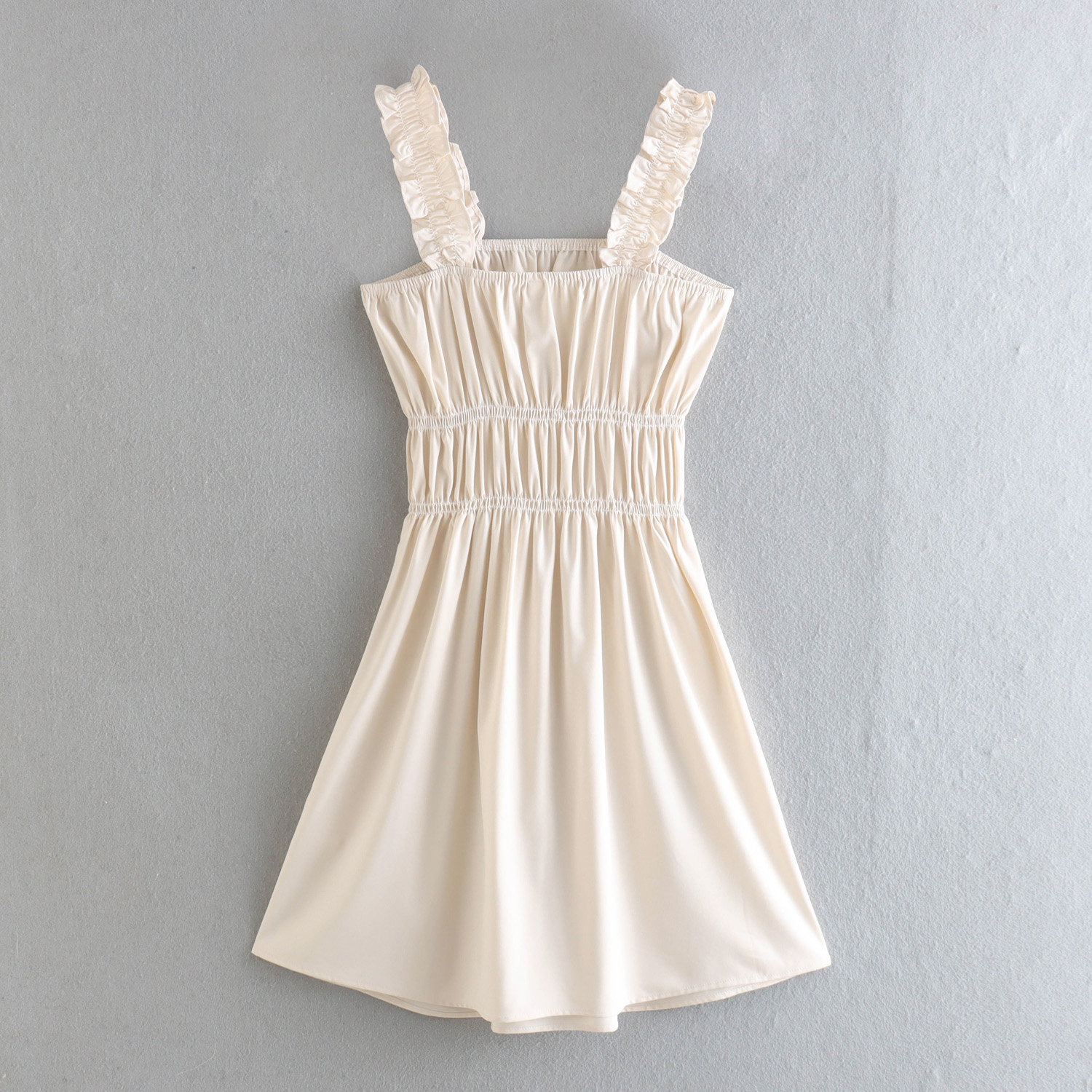 Summer Style Slimming Fresh Solid Color Dress - Dresses - Uniqistic.com